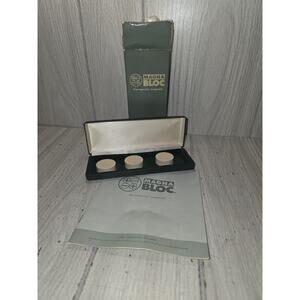 Magna Bloc Neodymium Therapeutic Magnets By Amway 3 With Box 1999